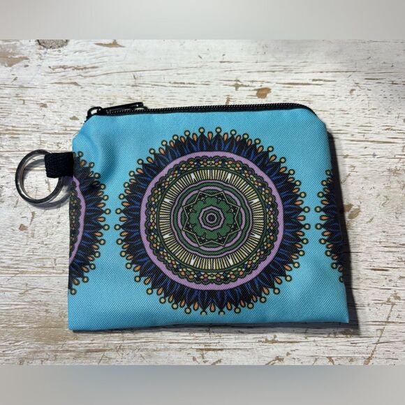 New! Coin Purse Pouch for Inside Purse Mini Change Wallet with Zipper Keychain N - Picture 1 of 2